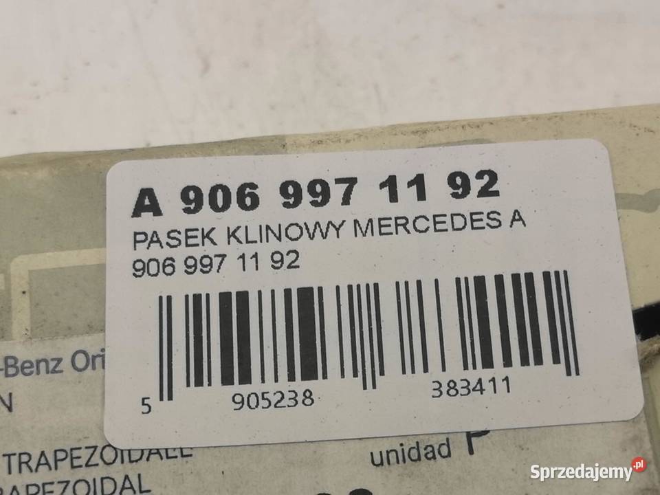 PASEK KLINOWY MERCEDES ATEGO ATEGO II NOWY ORYG