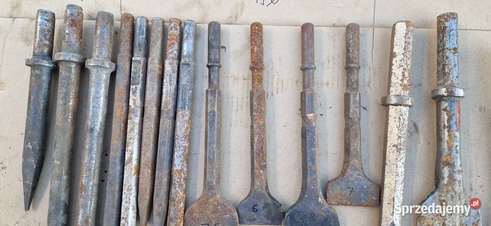 Dłuto szpicak łopatki 16mm25mm 32mm atlas copko Pozostałe Namysłów
