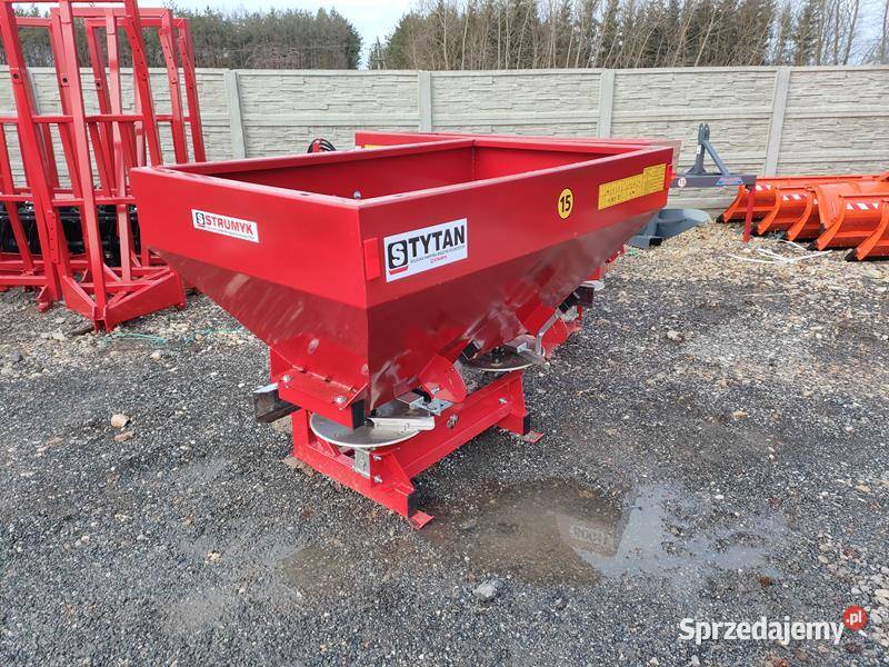 Rozsiewacz nawozu hydraulika STRUMYK TYTAN 14 Zamość sprzedam