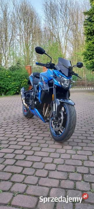 Suzuki GSXS 750 naked śląskie Zbrosławice