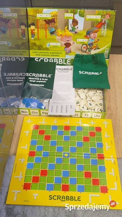 Scrabble Proactice Play Język angielski Mattel Warszawa