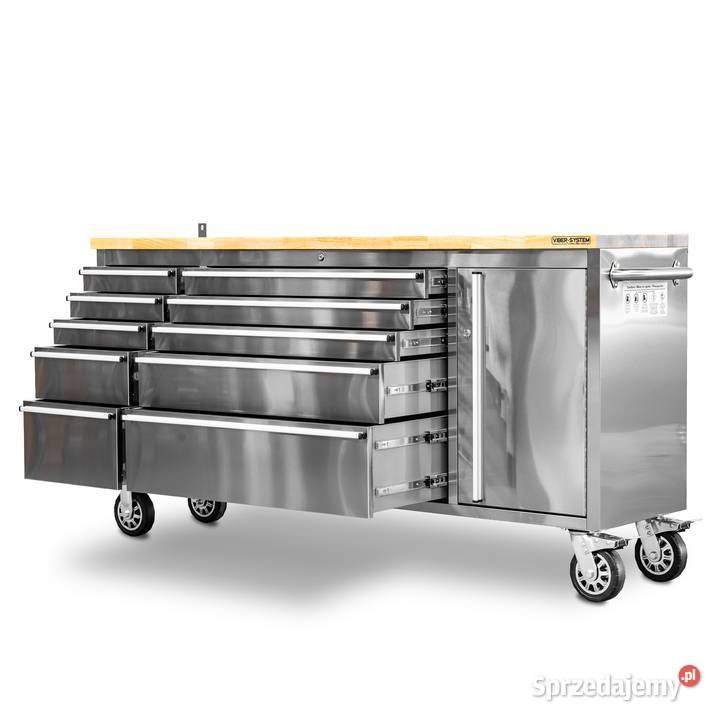 SZAFKA WARSZTATOWA ZE STALI NIERDZEWNEJ S200N Mikołów