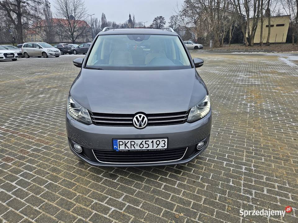 Vw touran 170 xenon led panoramadach dsg Koźmin Wielkopolski