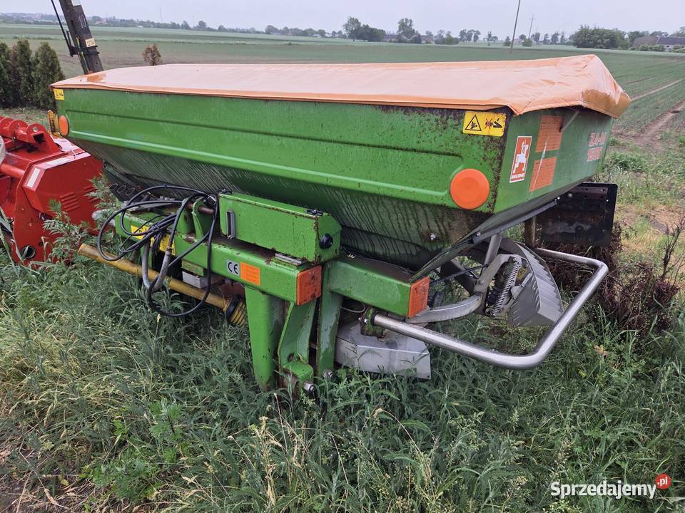Rozsiewacz Amazone ZAM 1500 komputer waga Amazone Czołowo