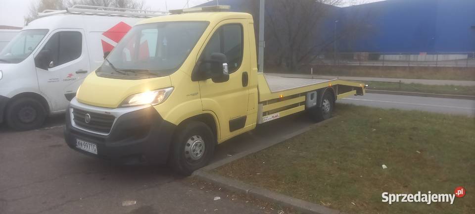 AUTOLAWETA Fiat Ducato 2018 23 177 Mały przebieg Warszawa