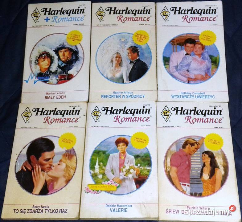 Harlequin Książki romanse 27 części Chełm