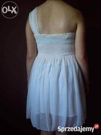 Biała sukienka Ostrołęka 