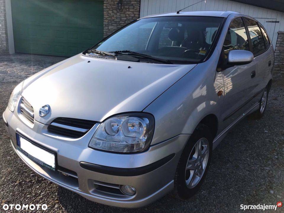 Nissan Almera Tino 18 zadbane wnętrze Chrzanów