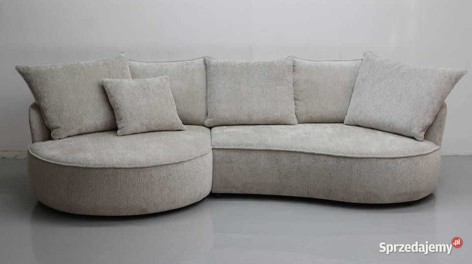 TDf NOWOCZESNY NAROŻNIK SOFA KANAPA beżowa Poznań
