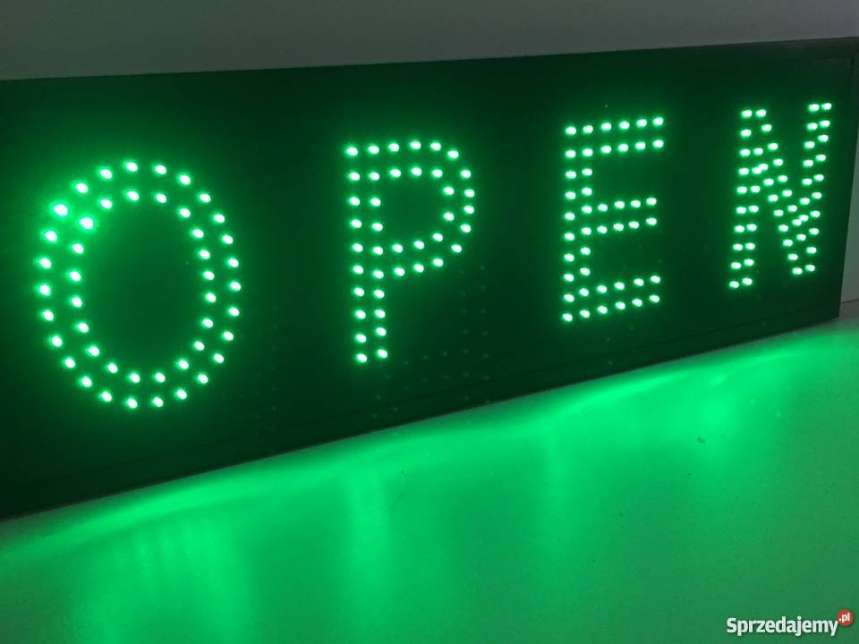 Neon szyld reklama LED 68x38 NOWOŚĆ zewnętrzna Gastronomia