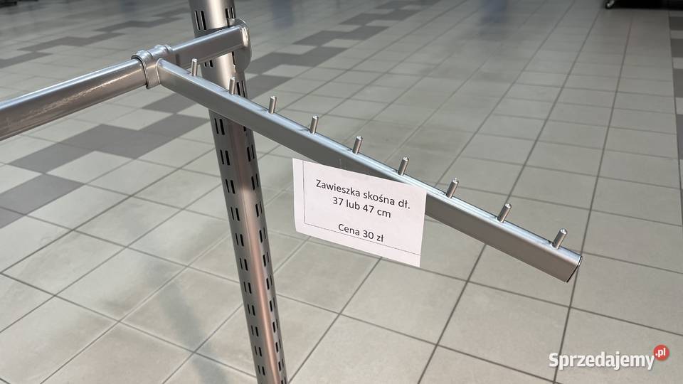 Regał systemowy do sklepu garderoby Sklep lubuskie Strzelce Krajeńskie sprzedam