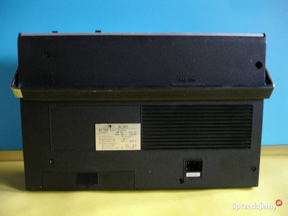 Radiomagnetofon WELTFUNK RC2021 Pozostałe lubuskie Zielona Góra