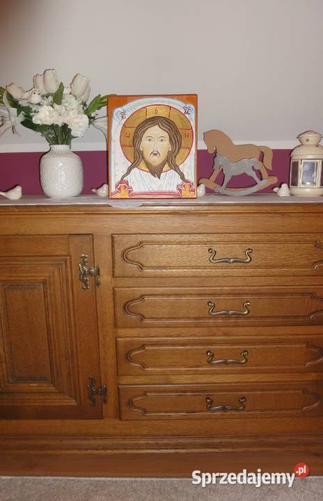 Obraz olejny Jezus Chrystus Mandylion ikona Konin