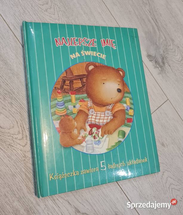 Książeczka bajki Najlepsze Imię Na Świecie Łódź