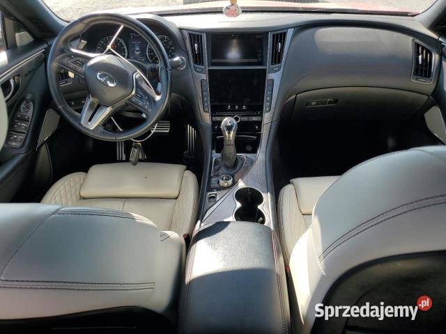 Infiniti Q50 2020 Red Sport 400 30tt 405 Samochody osobowe Żuromin