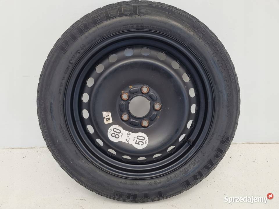 KOŁO DOJAZDOWE 12585 R16 1S71MF 5x108 dojazdówka Chełm