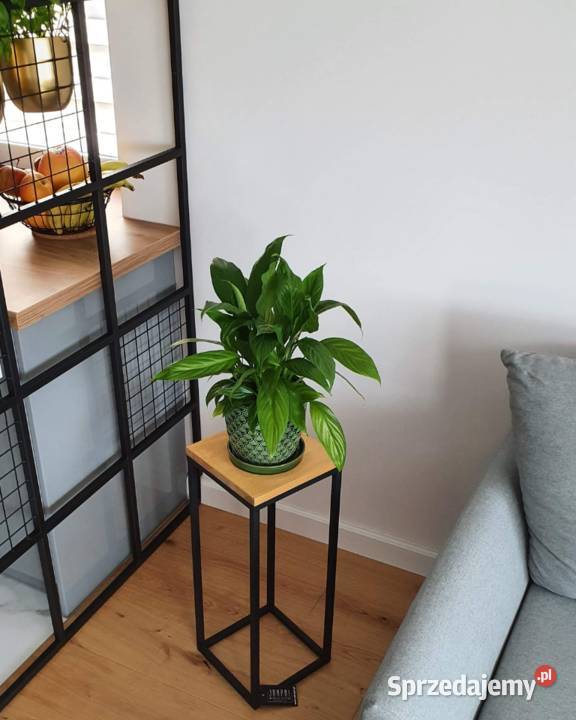 Kwietnik Metalowy Stojący Stojak na kwiaty 80 Dom i Ogród