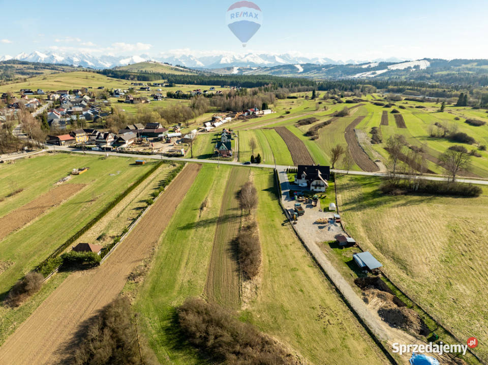 Działka budowlana 28 ar Trybsz Św Elżbiety małopolskie