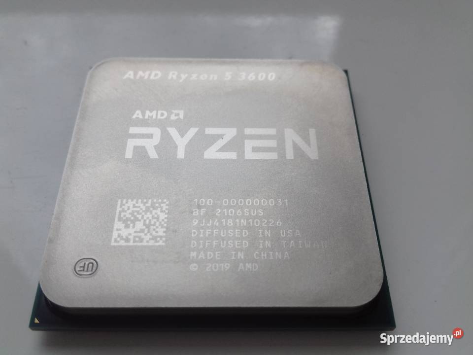 AMD Ryzen 5 3600 6x36GHz AM4 32MB 65W Matisse Bydgoszcz