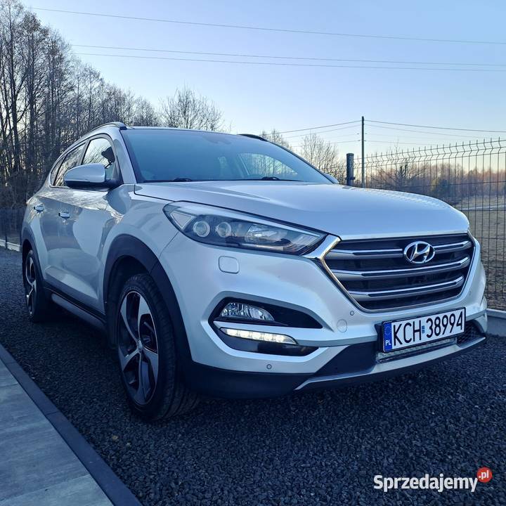 Hyundai Tucson Benzyna 16 Napęd 4x4 Full ogranicznik prędkości