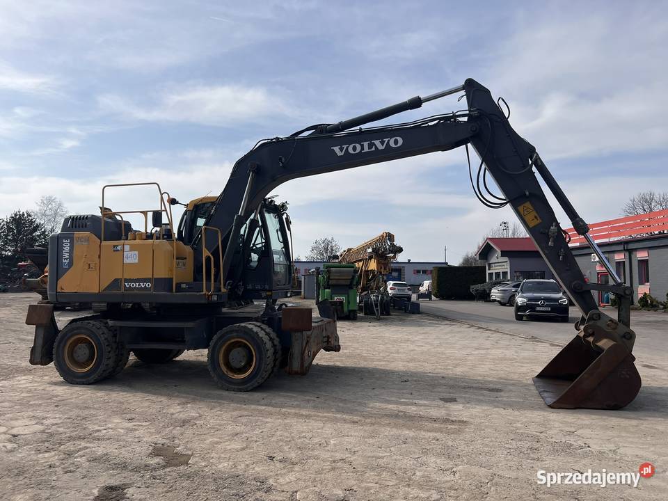 Koparka kołowa Volvo EW160E Zator