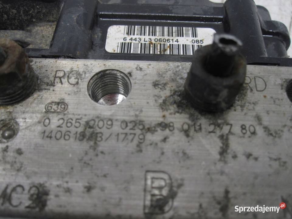 BERLINGO PARTNER III pompa ABS 0265209025