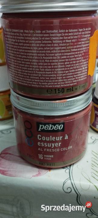 farba pebeo 150ml kolor 16 vigne