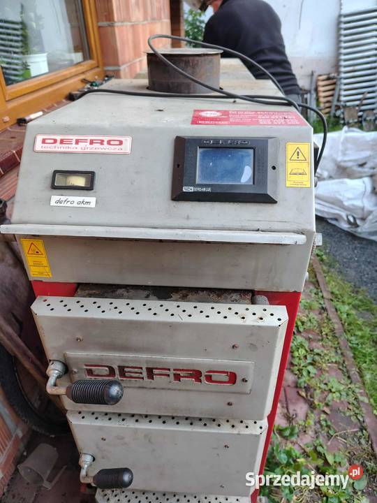 Kocioł Defro 15kw ekogroszek miał drewno trociny Potok Wielki sprzedam