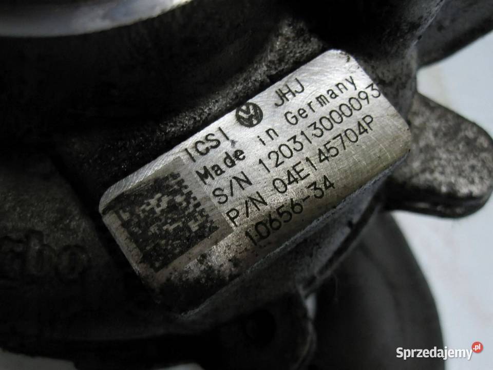 VW AUDI SEAT 14 TSI 12R140 CPT 12r 04E145704P Turbosprężarki