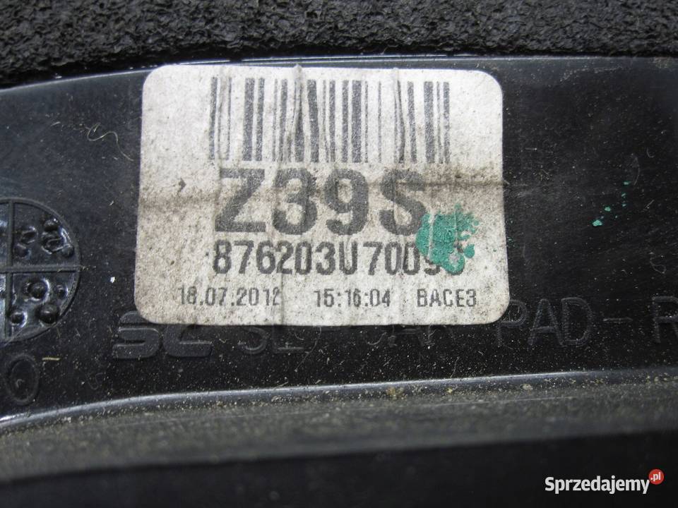 KIA SPORTAGE III 12r lusterko prawe 876203U700 3 Lusterka zewnętrzne Kielce