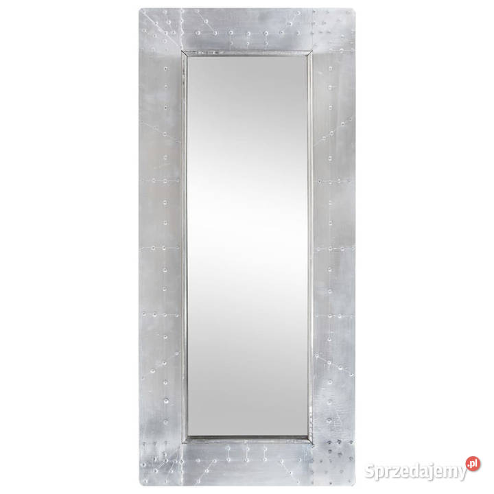Lustro ścienne w stylu Aviator 110x50 metalowe mazowieckie Warszawa