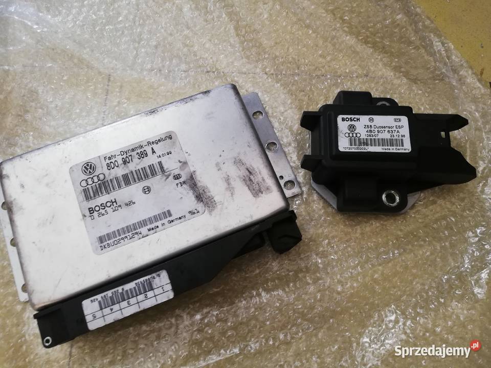 sterowniki Audi airbag skrzynia biegów silnik wyposażenie elektryczne Gdańsk