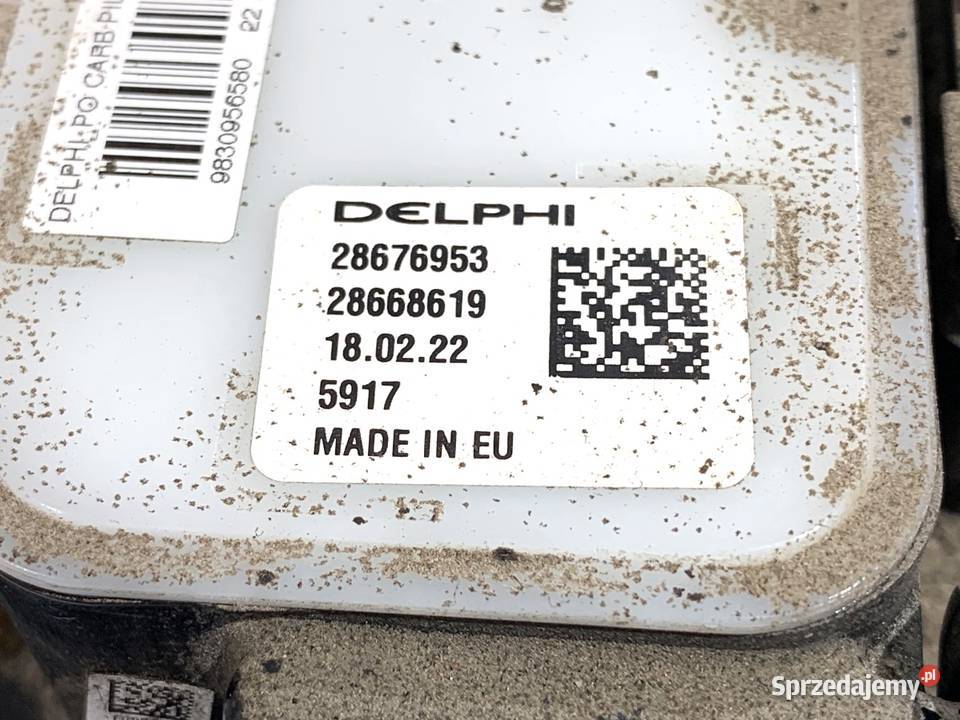 POMPA PALIWA PEUGEOT 308 SW III 9830956580 12 Pompy paliwa