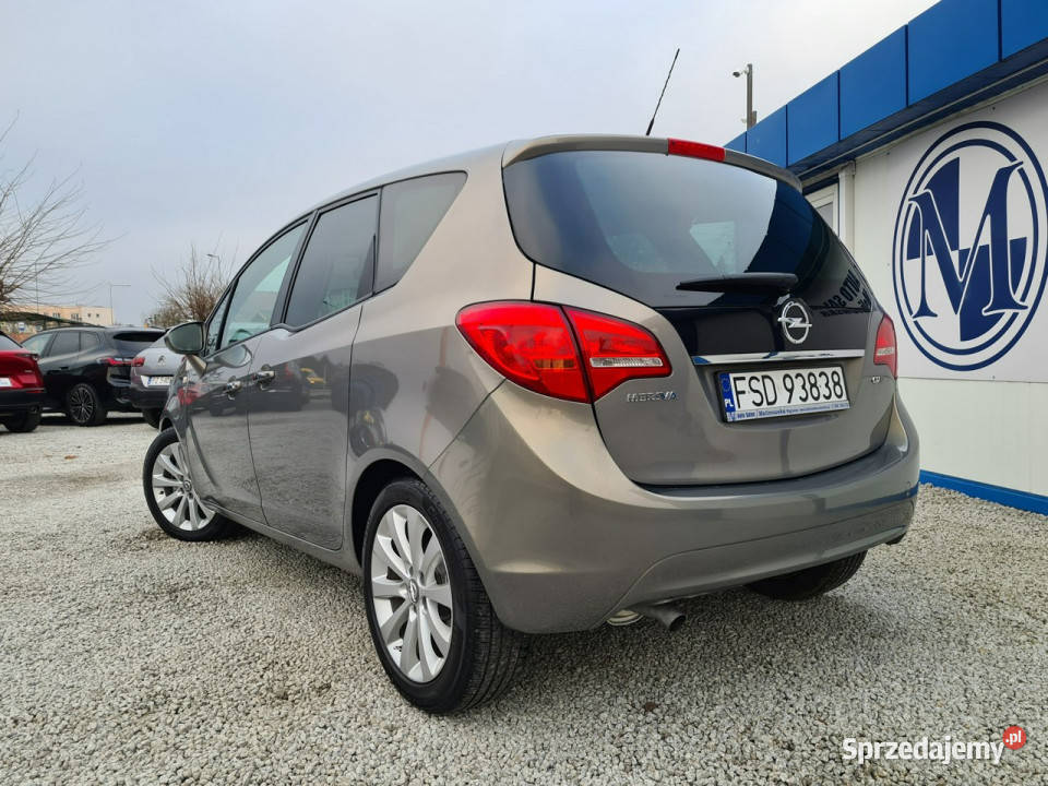 Opel Meriva Klimatyzacja Półskóry Tempomat kurtyny powietrzne Wągrowiec