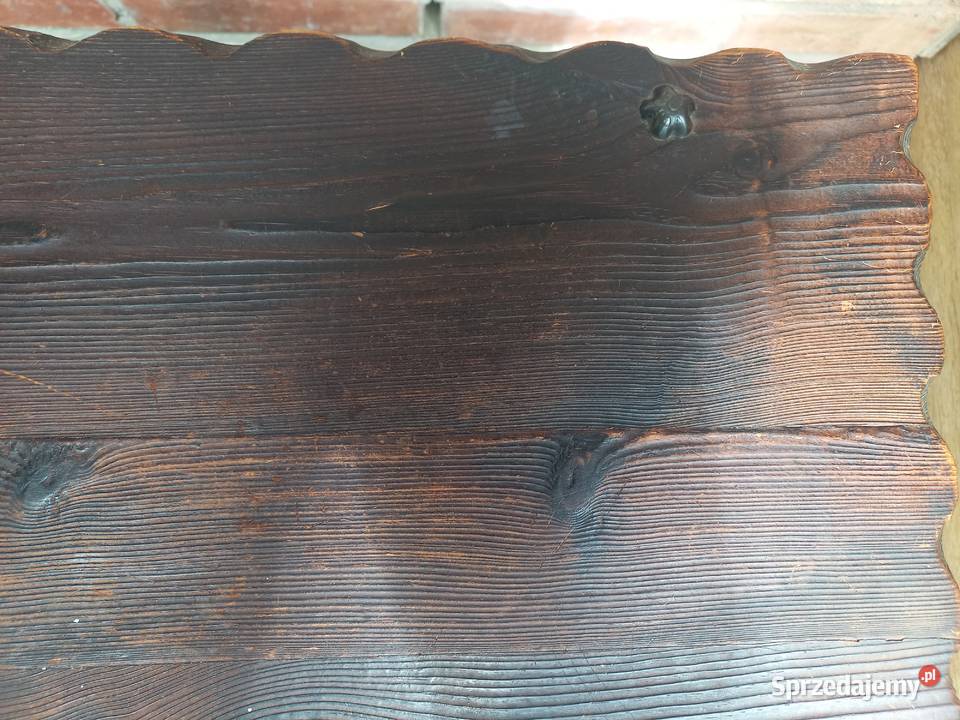 Szafka nocna Komoda drewniana Rustykalna Stolik Gawroniec