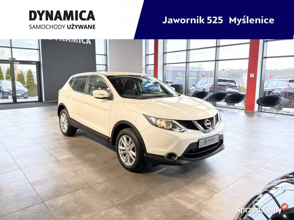 Nissan Qashqai 12DIGT 116 M6 2014 r salon I pełny VAT małopolskie Myślenice sprzedam