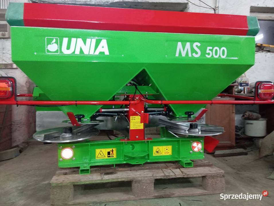 Sprzedam rozsiewacz nawozów Unia brzeg MS MX r Kutno
