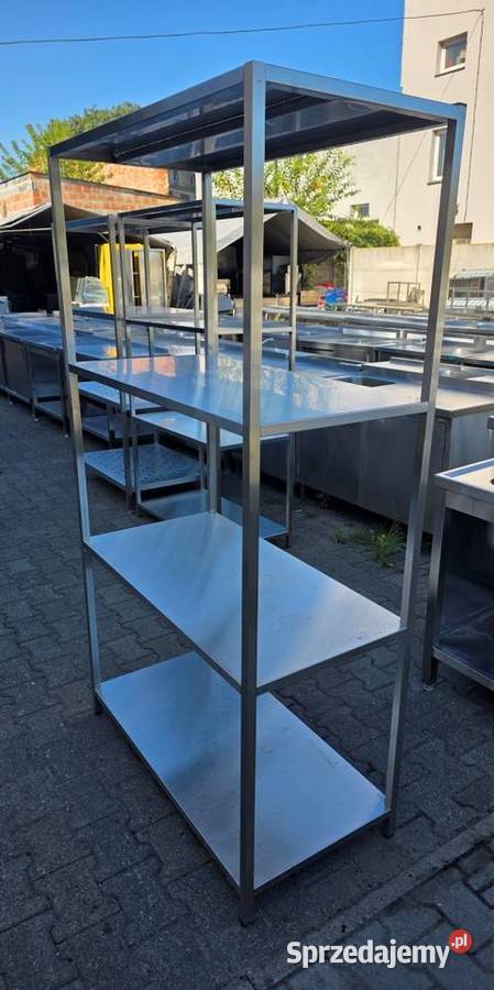 Regał Gastro Magazynowy 4 Półki 10050180 M1798 N Nowe Skalmierzyce