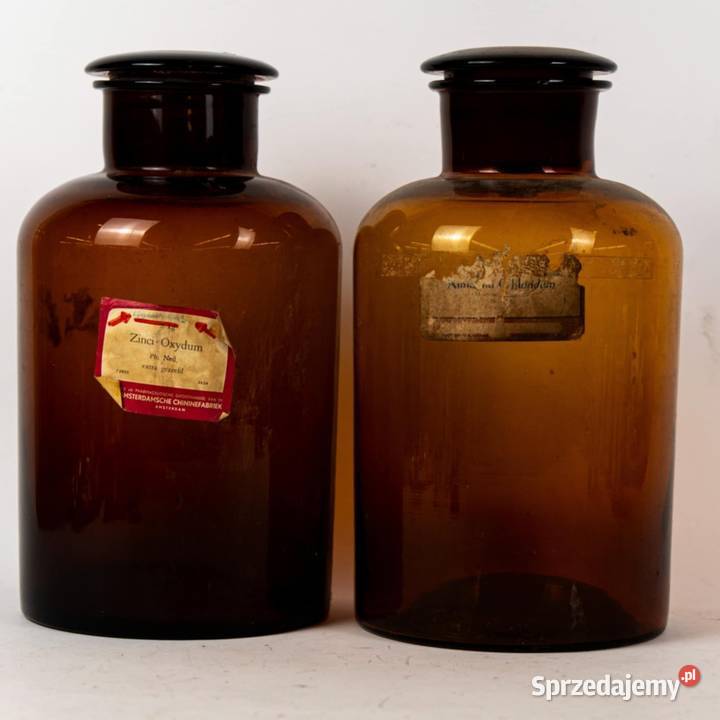 Kolekcja butelek aptecznych sprzedam