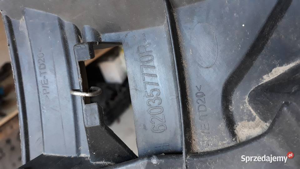 RENAULT MEGANE 3 LIFT ŚLIZG ZDERZAKA LEWY PRZÓD Zatom Stary