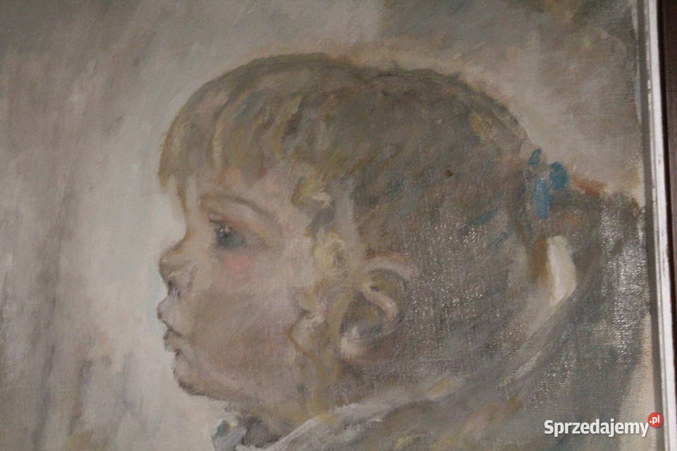 Obraz portret dziewczynki HFALK 327 sprzedam