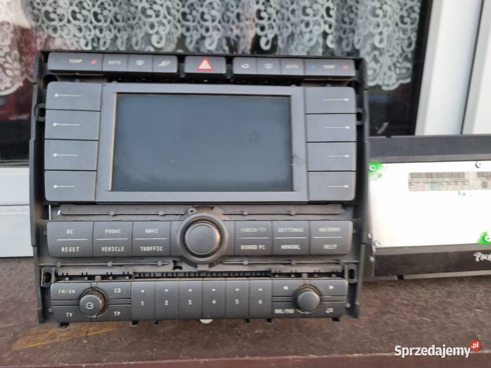 VW Pheaton Radio Navi Navigacja Wzmacniacz 3D0 CD Skawina