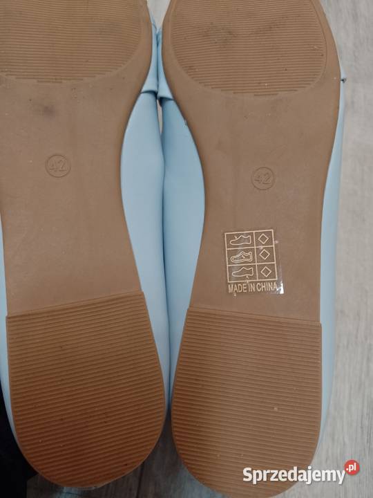 42 Ekskluzywne Niebieskie baleriny wieczorowe Kraków sprzedam