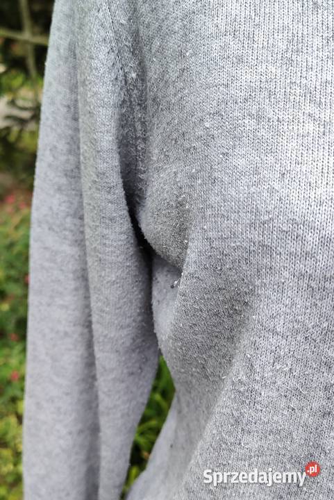 Szary prosty sweter L 40 XL 42 Szczecin