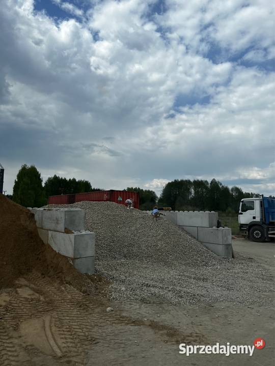 Piasek zwir Pulpa Dostawa piasku Zwiru Pulpy Zaścianki
