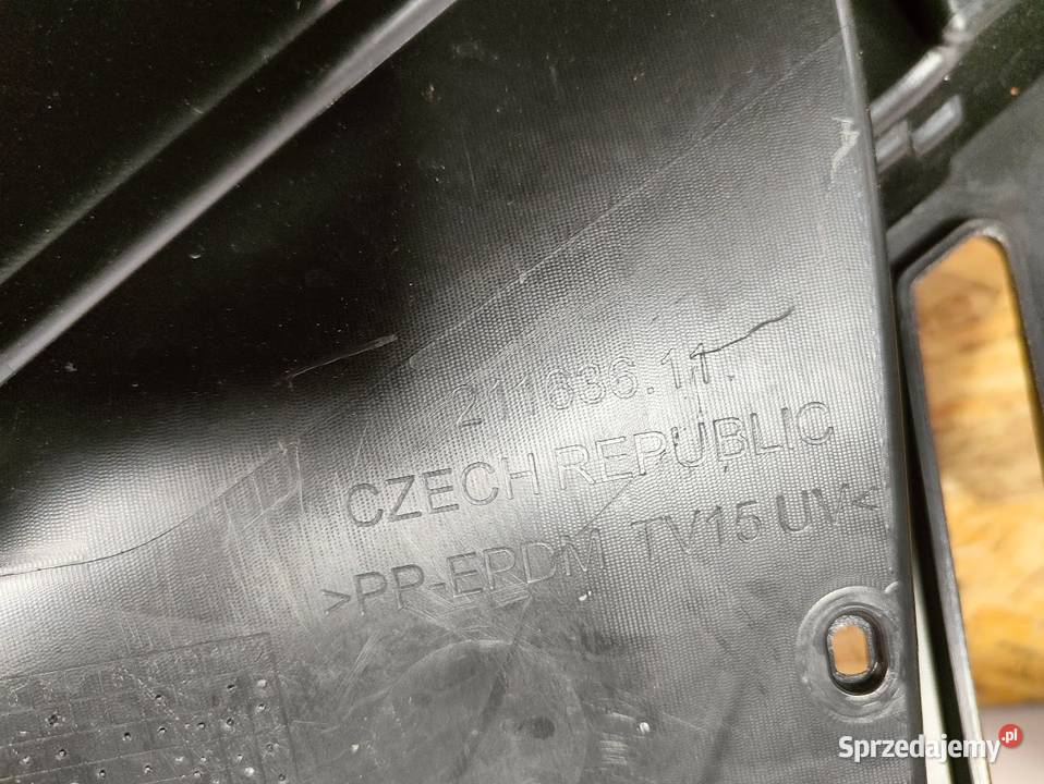Nowy Oryginalny Ślizg Mocowanie Zderzaka Prawy Pleszew