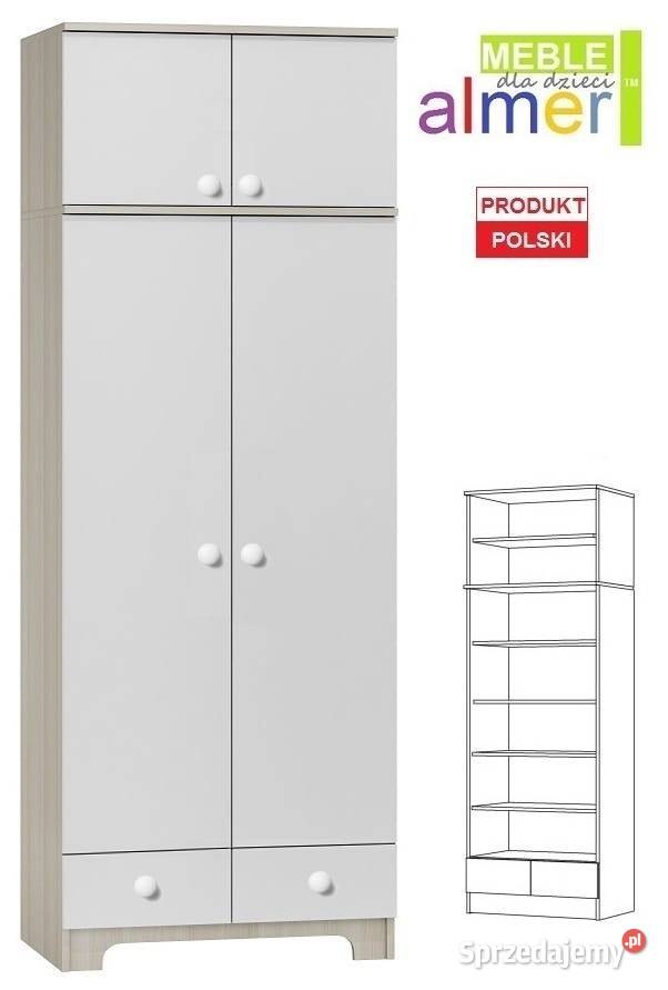 NORDI II N25N szafa dziecięca 80x53 w227 Meble sprzedam