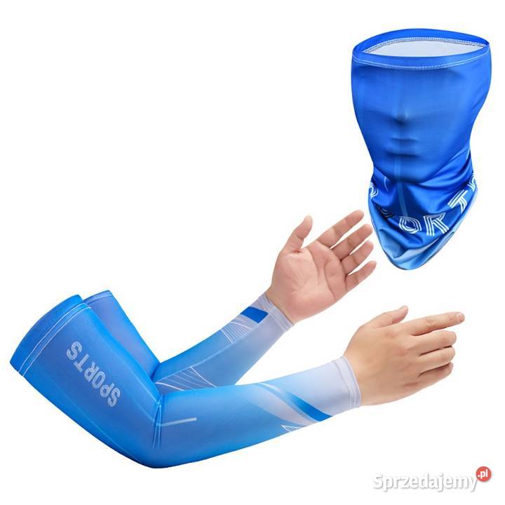 Bandana Maska Rękawy Naramienne Zestaw na Lato Sieradz