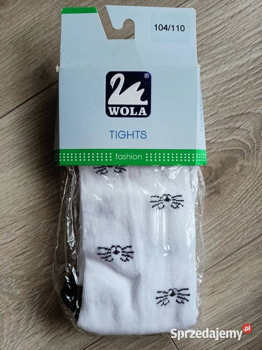 Rajstopy dziecięce Wola białe koty 104110 Pozostałe