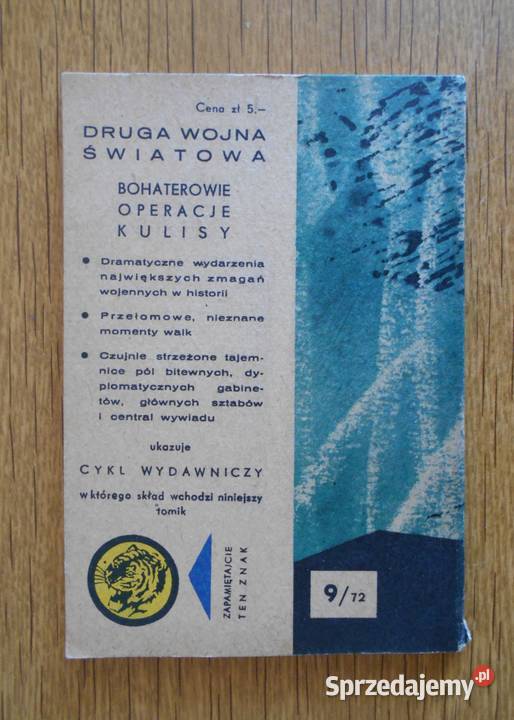 Żółty Tygrys Ostatni szwadron 972 Rok wydania 1972